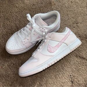 Pink Paisley Nike Dunks
